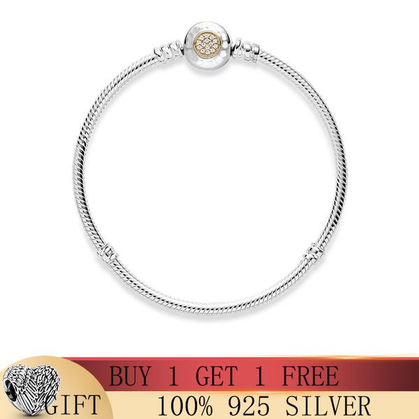 new classic gold and silver bracelet 925 silver sterling charm female bracelet authentic charm jewelry making gift, Golden;silver
new classic gold and silver bracelet 925 silver sterling charm female bracelet authentic charm jewelry making gift, Golden;silver
