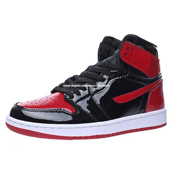 jumpman bred patent basketball shoes for men sports shoe mens skate boots women skateboard boot 555088-063, White;red
jumpman bred patent basketball shoes for men sports shoe mens skate boots women skateboard boot 555088-063, White;red