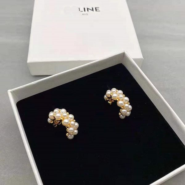 charms new 2021 brass pearl curved personality light luxury 925 silver needle women's earrings and earrings, Golden
charms new 2021 brass pearl curved personality light luxury 925 silver needle women's earrings and earrings, Golden