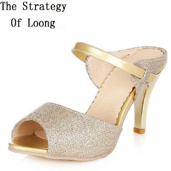 crystal thin high heels women sandals rhinestone lady fashion buckle slippers arrival plus size 34-43 sxq0605, Black
crystal thin high heels women sandals rhinestone lady fashion buckle slippers arrival plus size 34-43 sxq0605, Black