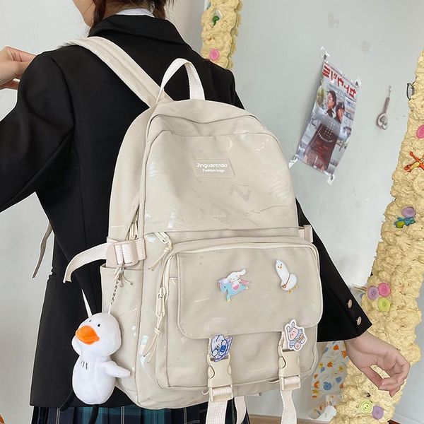 backpack solid color school bag female korean version of harajuku ulzzang high college student original summer
backpack solid color school bag female korean version of harajuku ulzzang high college student original summer