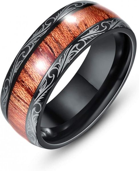 wedding rings 8mm stainless steelrring black mahogany inlaid men's ring fashion creative jewelry stone carved, Slivery;golden
wedding rings 8mm stainless steelrring black mahogany inlaid men's ring fashion creative jewelry stone carved, Slivery;golden
