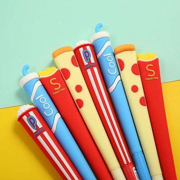 french fries modeling gel pen full body silicone neutral ball student office supplies stationery pens
french fries modeling gel pen full body silicone neutral ball student office supplies stationery pens