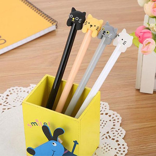 gel pens creative cat pen cute 0.5 mm black ink signature promotional gift stationery school writing supplies
gel pens creative cat pen cute 0.5 mm black ink signature promotional gift stationery school writing supplies