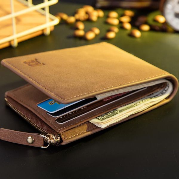 vintage men leather wallet pu solid color zipper short holder dollar bag luxury design coin purse pocket wallets, Red;black
vintage men leather wallet pu solid color zipper short holder dollar bag luxury design coin purse pocket wallets, Red;black