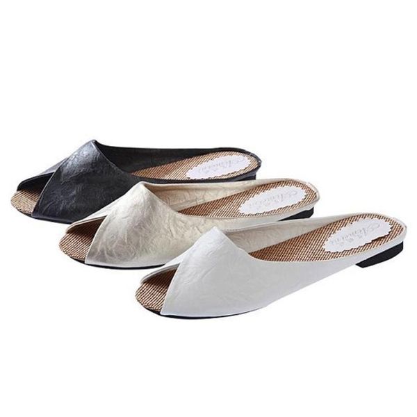 slippers flip flops in women's summer sandals shoes peep-toe low roman ladies 0507#30, Black
slippers flip flops in women's summer sandals shoes peep-toe low roman ladies 0507#30, Black
