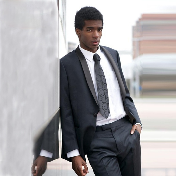 slim fit black men suits wedding tuxedos groom wear 2 pieces (jacket+pants) shawl lapel business prom suits
slim fit black men suits wedding tuxedos groom wear 2 pieces (jacket+pants) shawl lapel business prom suits