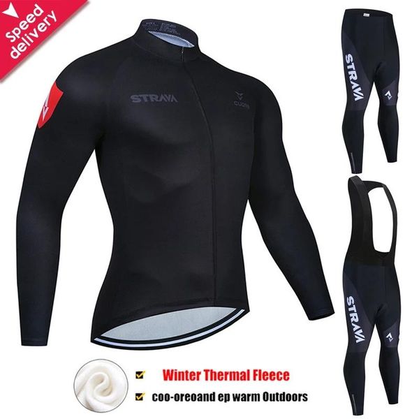 racing sets 2021 strava winter thermal fleece cycling jersey set clothing super warm mountain bike wear bicycle, Black;blue
racing sets 2021 strava winter thermal fleece cycling jersey set clothing super warm mountain bike wear bicycle, Black;blue