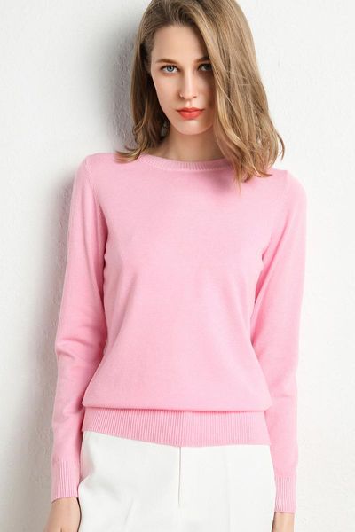women's sweaters women sweater autumn winter clothes solid round neck jumper long-sleeved knitted pullovers shirt female, White;black
women's sweaters women sweater autumn winter clothes solid round neck jumper long-sleeved knitted pullovers shirt female, White;black