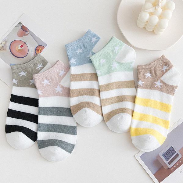 socks & hosiery 5pc/lot children korean cute student stripe short tube summer thin boat women's shallow mouth versatile, Black;white
socks & hosiery 5pc/lot children korean cute student stripe short tube summer thin boat women's shallow mouth versatile, Black;white