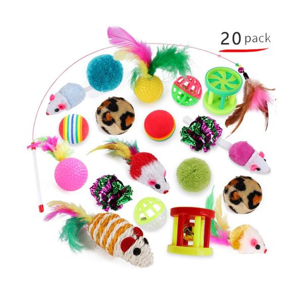 cat toys kitten variety pack treats interactive assortment funny feather teaser supplies crinkle balls bell pets dog 20pcs set
cat toys kitten variety pack treats interactive assortment funny feather teaser supplies crinkle balls bell pets dog 20pcs set