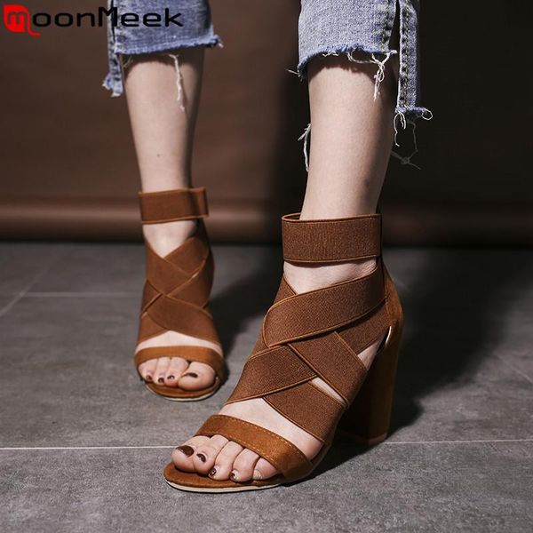 moonmeek big size 34-43 women sandals square high heels shoes prom wedding solid colors summer 2021, Black
moonmeek big size 34-43 women sandals square high heels shoes prom wedding solid colors summer 2021, Black