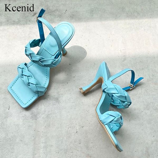 kcenid summer weave pleated pu leather high heels sandals women open toe buckle strap stiletto ladies shoes 2021, Black
kcenid summer weave pleated pu leather high heels sandals women open toe buckle strap stiletto ladies shoes 2021, Black