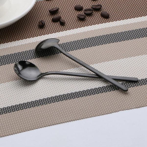 spoons round shape ice cream rainbow color stainless steel coffee spoon long handle dessert tableware 13cm lengt
spoons round shape ice cream rainbow color stainless steel coffee spoon long handle dessert tableware 13cm lengt