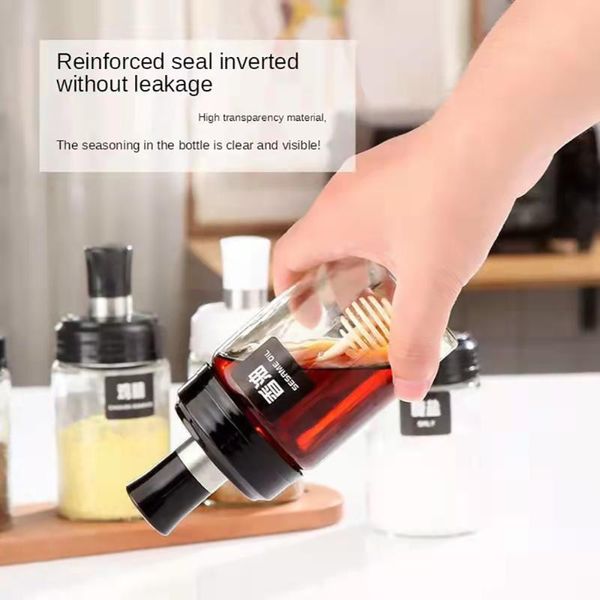 storage bottles & jars moisture-proof seasoning box bottle kitchen utensils glass jar oil pot spoon cover integrated sealed salt set
storage bottles & jars moisture-proof seasoning box bottle kitchen utensils glass jar oil pot spoon cover integrated sealed salt set
