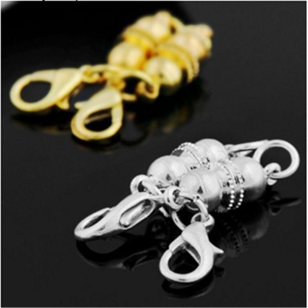 2021 new silver/gold plated magnetic magnet necklace clasps ball shaped clasps for necklace bracelet jewelry diy
2021 new silver/gold plated magnetic magnet necklace clasps ball shaped clasps for necklace bracelet jewelry diy