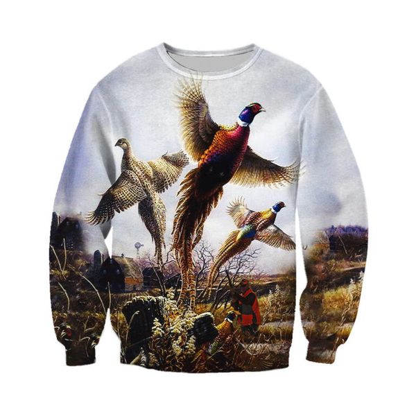 pheasant pattern men's 3d printed hoodie visual impact party punk goth round neck high-quality american sweater hoodie, Black
pheasant pattern men's 3d printed hoodie visual impact party punk goth round neck high-quality american sweater hoodie, Black