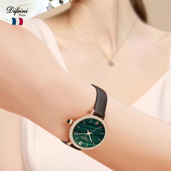 di feini ladies watch female ins wind models quartz fashion simple temperament waterproof wristwatches, Slivery;brown
di feini ladies watch female ins wind models quartz fashion simple temperament waterproof wristwatches, Slivery;brown