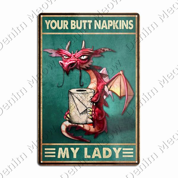 your butt napkins my ord vintage paque meta tin sign bar pub home decoration wa poster cat guinea pig funny stickers n391b
your butt napkins my ord vintage paque meta tin sign bar pub home decoration wa poster cat guinea pig funny stickers n391b