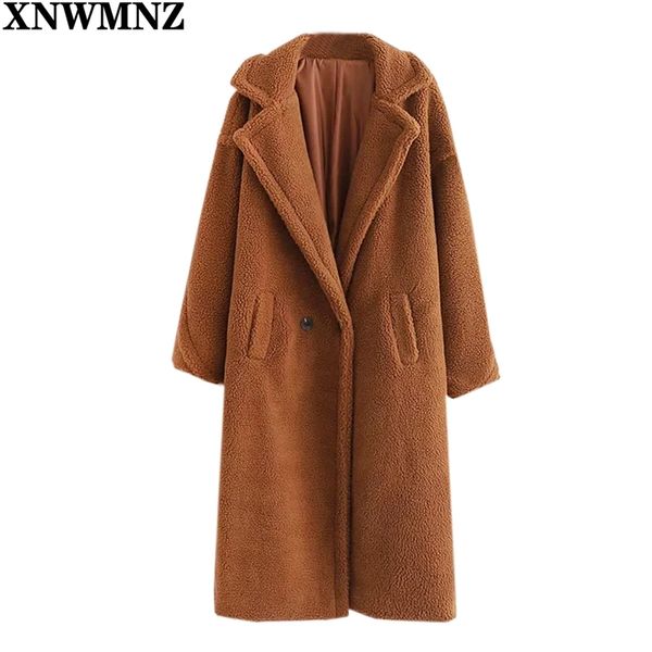 winter long coat women elegant teddy coats stylish female thick warm cashmere jacket casual girls streetwear large sizes 210520, Black
winter long coat women elegant teddy coats stylish female thick warm cashmere jacket casual girls streetwear large sizes 210520, Black