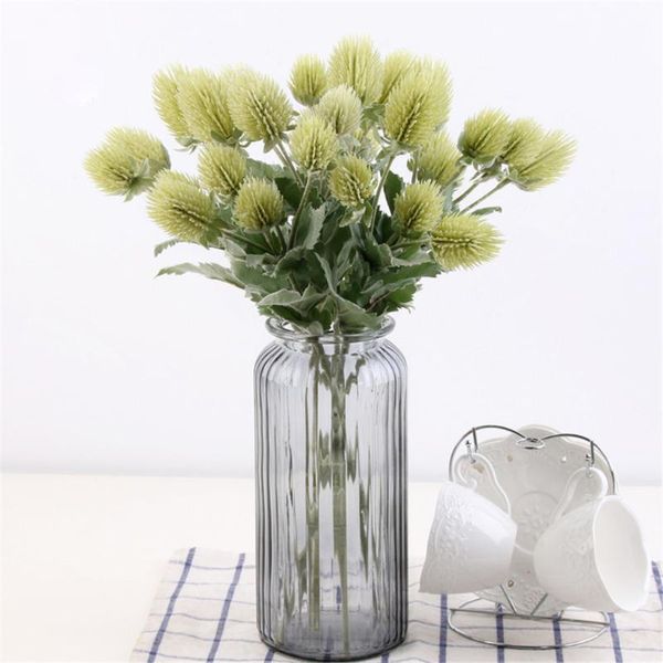 decorative flowers & wreaths artificial thistle flower simulation bouquet home office floral decor wedding party fake
decorative flowers & wreaths artificial thistle flower simulation bouquet home office floral decor wedding party fake