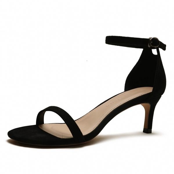 sandals ankle strap women kid suede leather summer sandal high heels shoes female party concise ladies n0064 d0r7, Black
sandals ankle strap women kid suede leather summer sandal high heels shoes female party concise ladies n0064 d0r7, Black