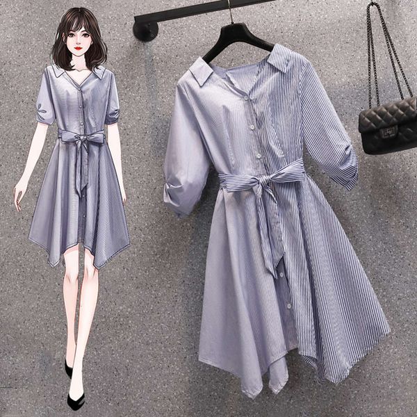 casual dresses dress large size women's summer fat mm french platycodon grandiflorum cover belly reduce age foreign style show l7u3, Black;gray
casual dresses dress large size women's summer fat mm french platycodon grandiflorum cover belly reduce age foreign style show l7u3, Black;gray