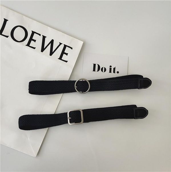belts all-match elastic canvas waistband leather belt fashion decorative thin women's simple, Black;brown
belts all-match elastic canvas waistband leather belt fashion decorative thin women's simple, Black;brown