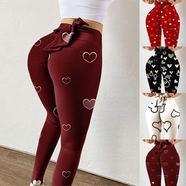 love printing seamless push up women leggings high waist bow stretch strethcy fitness pants trousers for female, Black
love printing seamless push up women leggings high waist bow stretch strethcy fitness pants trousers for female, Black