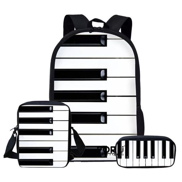 3pcs music note piano printing elementary primary girls backpacks school bookbag for children kids bag set bags
3pcs music note piano printing elementary primary girls backpacks school bookbag for children kids bag set bags
