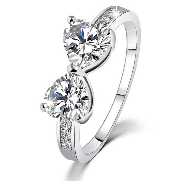 wedding rings antique cz rhinestone crystal band engagement 2 hearts shaped silver plated jewelry ring for women girls, Slivery;golden
wedding rings antique cz rhinestone crystal band engagement 2 hearts shaped silver plated jewelry ring for women girls, Slivery;golden