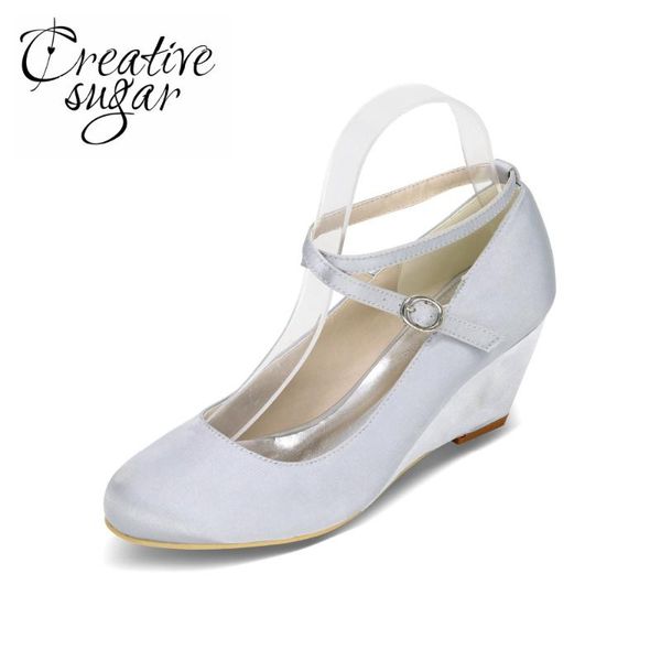 creativesugar elegant lady's wedges crossed strap satin dress shoes concise cocktail wedding party champagne ivory purple white, Black
creativesugar elegant lady's wedges crossed strap satin dress shoes concise cocktail wedding party champagne ivory purple white, Black