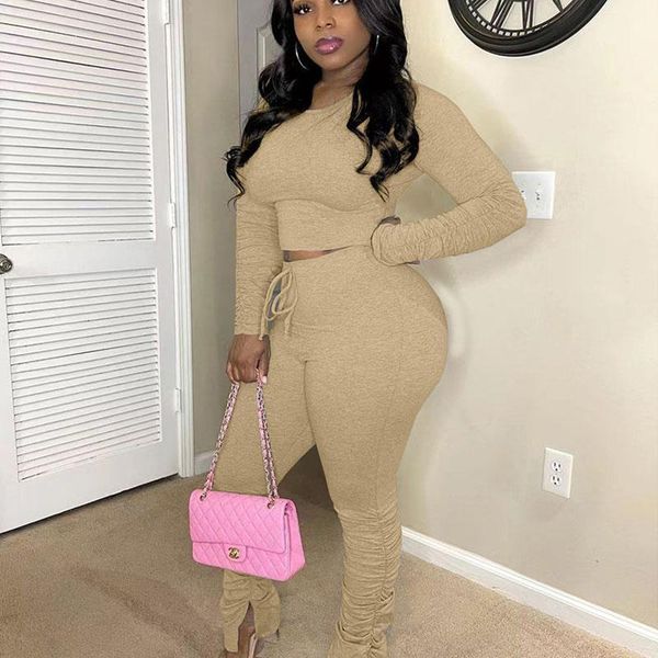 women's two piece pants cotton solid 2 sets womens outfits fall winter clothes long sleeve crop and ruched stacked casual matching, White
women's two piece pants cotton solid 2 sets womens outfits fall winter clothes long sleeve crop and ruched stacked casual matching, White