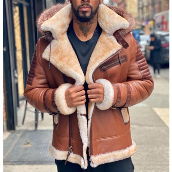 men's jackets wepbel men fashion leather coat hooded jacket vintage solid color thicken warm motorcycle winter, Black;brown
men's jackets wepbel men fashion leather coat hooded jacket vintage solid color thicken warm motorcycle winter, Black;brown