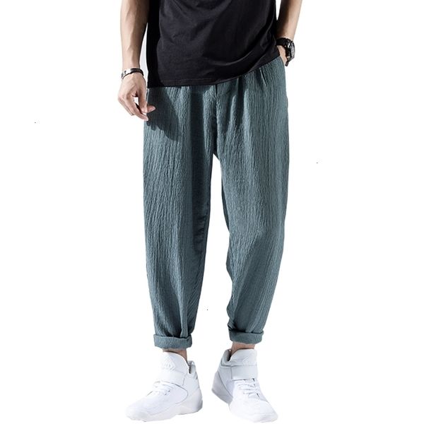 men's pants summer men mens straight casual hip hop ankle-length male harem inij, Black
men's pants summer men mens straight casual hip hop ankle-length male harem inij, Black