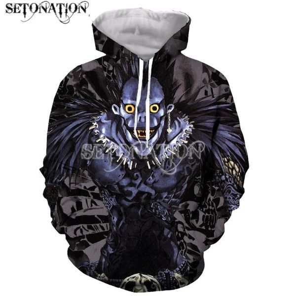 men's hoodies & sweatshirts death note funny fashion long sleeves 3d print zipper/hoodies/sweatshirts/jacket/men/women drop, Black
men's hoodies & sweatshirts death note funny fashion long sleeves 3d print zipper/hoodies/sweatshirts/jacket/men/women drop, Black