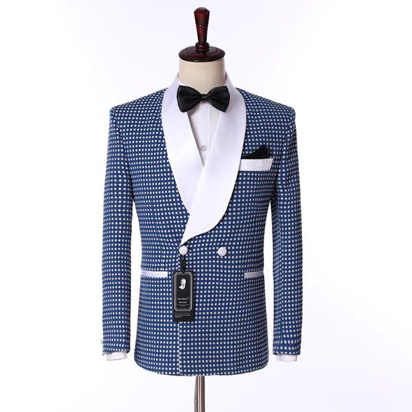 men's suits & blazers arrival mens navy bule 2021 jacquard groom tuxedos shawl lapel men wedding ( jacke (jacket+pants+bow tie), White;black
men's suits & blazers arrival mens navy bule 2021 jacquard groom tuxedos shawl lapel men wedding ( jacke (jacket+pants+bow tie), White;black