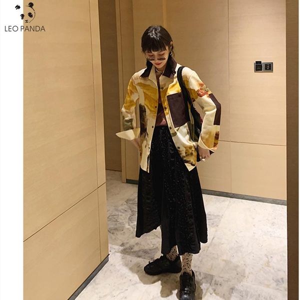 women's jackets 2021 fashion retro floral print women coat casual button up bomber jacket ladies autumn outwear coats clothing, Black;brown
women's jackets 2021 fashion retro floral print women coat casual button up bomber jacket ladies autumn outwear coats clothing, Black;brown