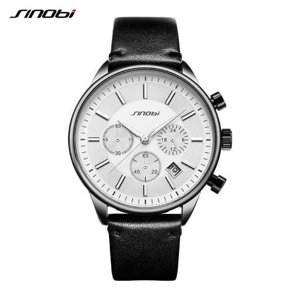 wristwatches sinobi sports watch men's fashion leather with calendar for men black male clock reloj hombre, Slivery;brown
wristwatches sinobi sports watch men's fashion leather with calendar for men black male clock reloj hombre, Slivery;brown