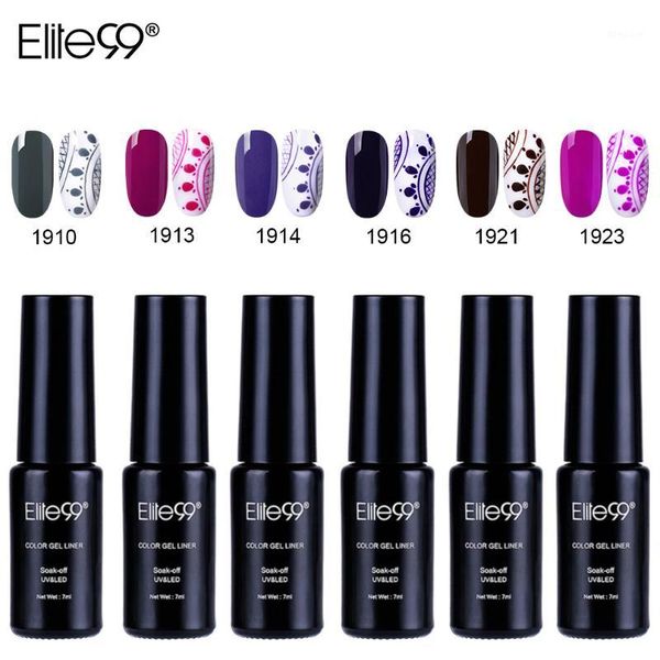 elite99 6pieces/set 7ml uv gel nail polish drawing line painting pattern liner soak off art manicure1, Red;pink
elite99 6pieces/set 7ml uv gel nail polish drawing line painting pattern liner soak off art manicure1, Red;pink
