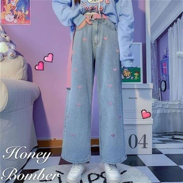 favour vintage woman jeans winter fashion embroidery wide leg pants loose casual sweatshirt high waist baggy women 210927, Blue
favour vintage woman jeans winter fashion embroidery wide leg pants loose casual sweatshirt high waist baggy women 210927, Blue