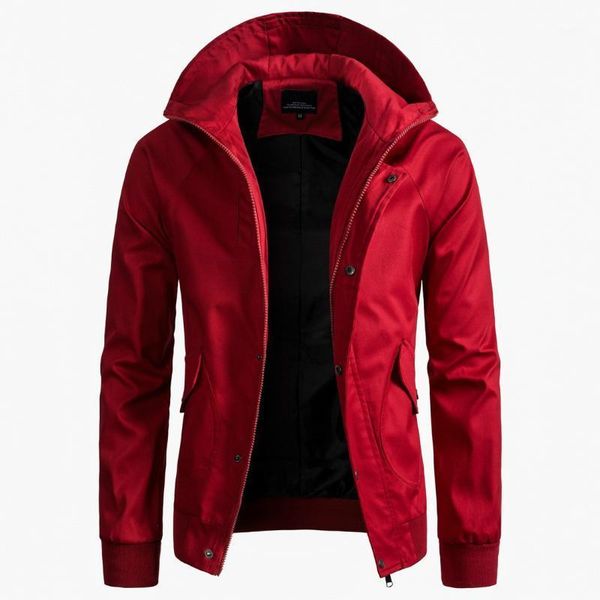 men's jackets spring arrival large size mens red jacket long sleeve hooded 3xl casual coat windbreaker male boys, Black;brown
men's jackets spring arrival large size mens red jacket long sleeve hooded 3xl casual coat windbreaker male boys, Black;brown