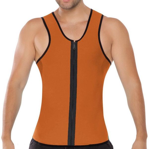 men's body shapers men waist trainer vest for weightloss neoprene corset shaper zipper sauna tank workout shirt, Black;brown
men's body shapers men waist trainer vest for weightloss neoprene corset shaper zipper sauna tank workout shirt, Black;brown