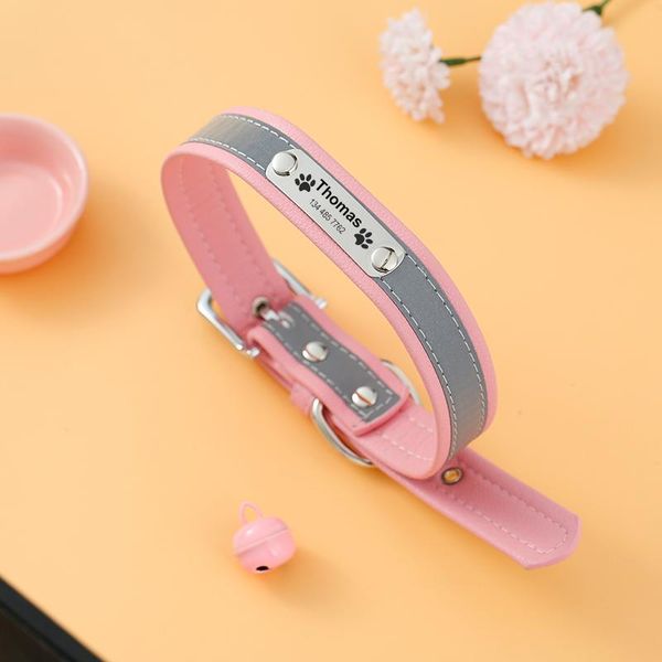 dog collars & leashes personalized collar leather reflective dogs cat id custom tag engraved for puppy large pet accessories
dog collars & leashes personalized collar leather reflective dogs cat id custom tag engraved for puppy large pet accessories