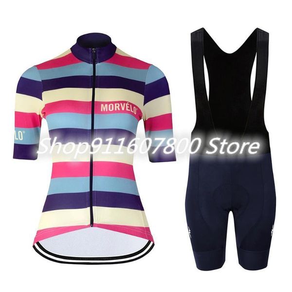 women cycling clothing short sleeve jersey set mtb road bike bib gel shorts suit morvelo maglia ciclismo racing sets, Black;blue
women cycling clothing short sleeve jersey set mtb road bike bib gel shorts suit morvelo maglia ciclismo racing sets, Black;blue
