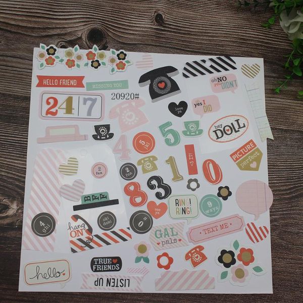 gift wrap 115pcs numbersletters & phone happy heart flower card paper die cut stickers for scrapbook plan making/diary project
gift wrap 115pcs numbersletters & phone happy heart flower card paper die cut stickers for scrapbook plan making/diary project