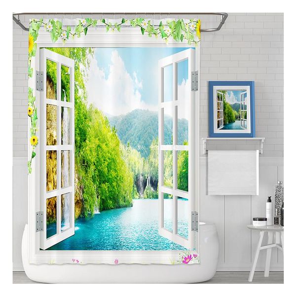 digital printing shower curtain window view waterproof and mildewproof polyester home decoration curtains
digital printing shower curtain window view waterproof and mildewproof polyester home decoration curtains
