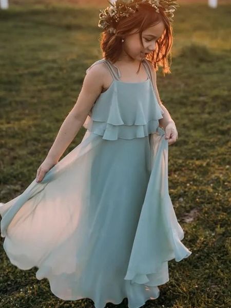 vintage flower girl dresses for bohemian wedding floor length blue chiffon first communion dress kid party gowns, White;blue
vintage flower girl dresses for bohemian wedding floor length blue chiffon first communion dress kid party gowns, White;blue
