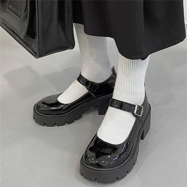 dress shoes lolita women japanese style vintage soft sister girls high heels waterproof platform college student cosplay costume, Black
dress shoes lolita women japanese style vintage soft sister girls high heels waterproof platform college student cosplay costume, Black