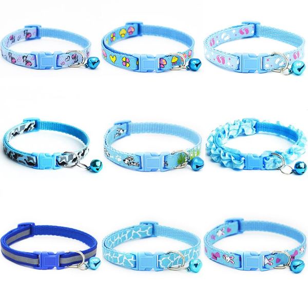 blue pet collars with bell adjustable for small dogs cat necklace collar decoration lace dog accessories costume & leashes
blue pet collars with bell adjustable for small dogs cat necklace collar decoration lace dog accessories costume & leashes